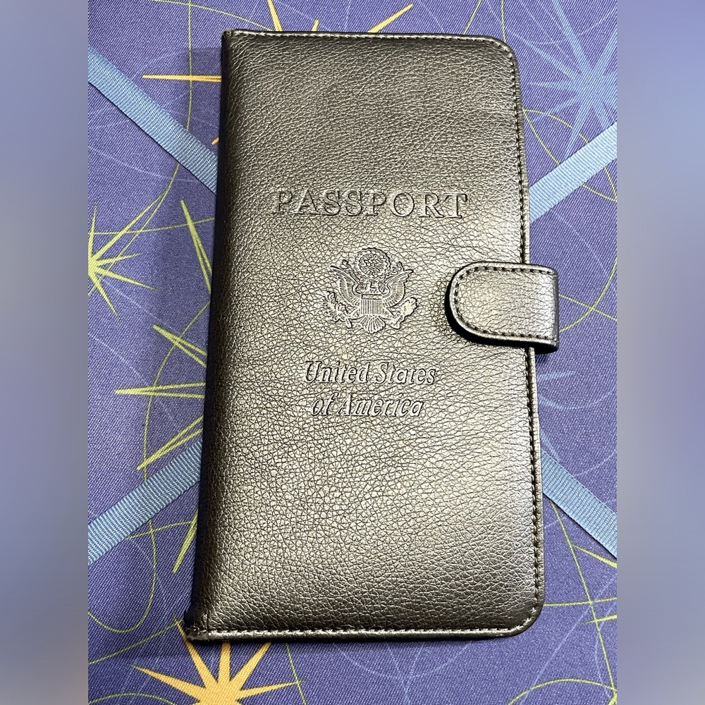 🔥3 for $15 Sale- Passport holder with credit card slots